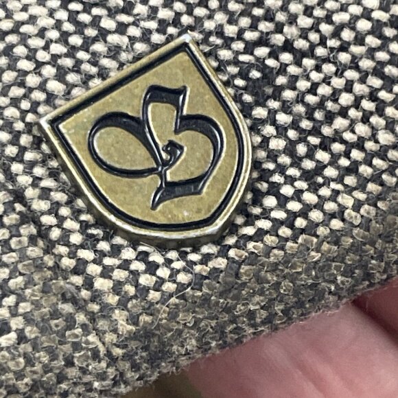 Brixton Hooligan Newsboy Cabbie Hat Cap Men's Large 7 1/2 Twill Wool Blend - Picture 8 of 8